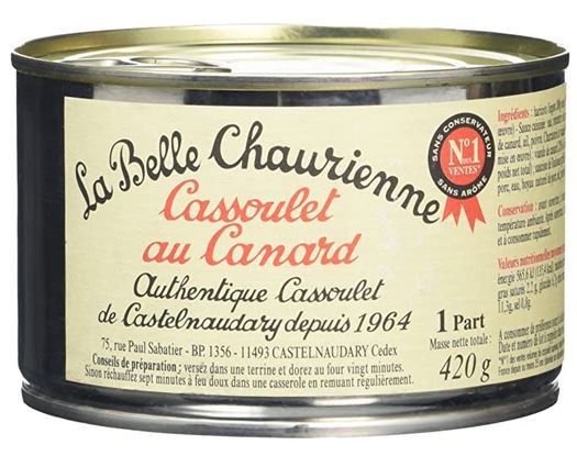 CASSOULET duck, 420g, tin