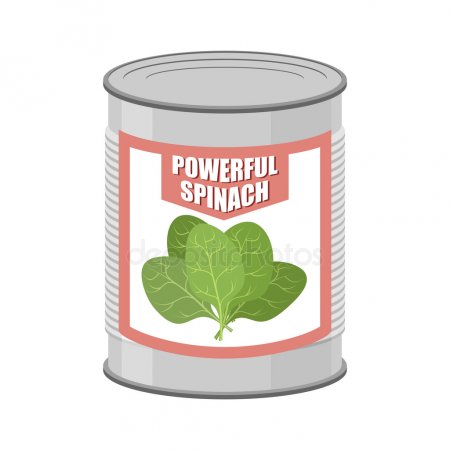 SPINACH, 400g, tin