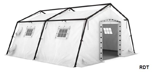 TENT (rofi RDT36), 36m2, 6x6m, tent+frame+lights LED