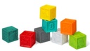 BUILDING BLOCKS, basic, cubes, plastic, set