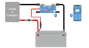 BATTERY MONITOR (Victron SmartShunt) 500A, 50mV, IP65