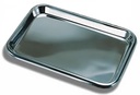 TRAY, DRESSING, 30 x 20 x 3 cm, stainless steel