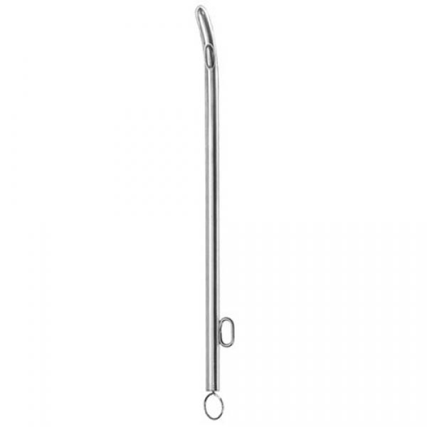 CATHETER, FEMALE, metal, 15.5 cm, CH 12, 51-71-12