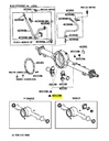 PLUG axle drain, RR, HZJ7#