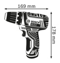 SCREWDRIVER cordless, impact driver, 12V + battery + charger