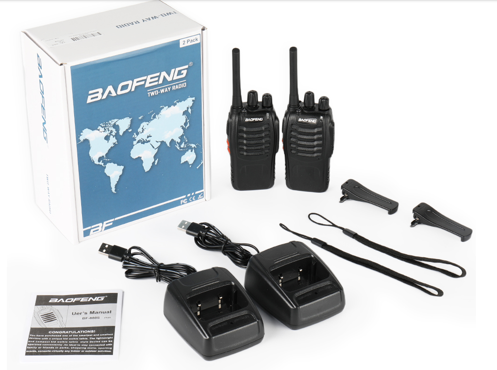 TRANSCEIVER w/o license (Baofeng BF-88E) set of 2