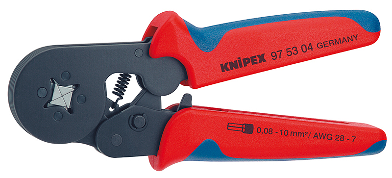 CRIMPING PLIERS lateral, 0.08-10mm², for end sleeves