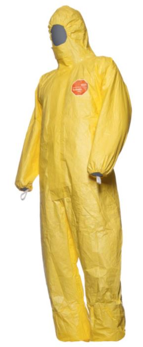 COVERALL, hooded, s.u., XXL (Tychem 2000 C - CHA5)