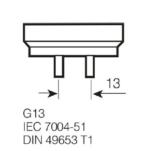 (light box) NEON TUBE 15W, G13 26x437mm