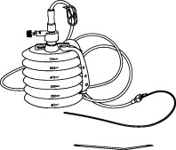 REDON, 400-600ml, + alene needle/drain CH 12, ster. s.u.