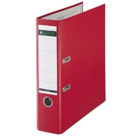BINDER lever-arch, 310x290x75mm, red