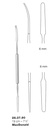 DISSECTOR MacDONALD, double-ended, blunt 19 cm 26-37-90