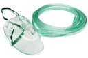 OXYGEN FACE MASK, simple, with tubing, adult size