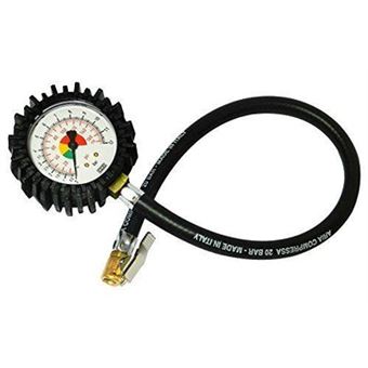 PRESSURE GAUGE PSI/bar, dial, for tyre