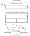 AIR CONDITIONER split (Toshiba RAV-SM1106BTP-E1) indoor unit