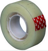 TAPE adhesive, 19mmx33m, invisible, roll