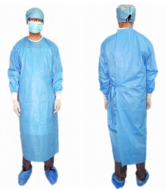 SURGICAL GOWN, non-woven, high performance, sterile., XL