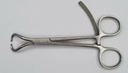 REPOSITIONING FORCEPS, with points 130mm