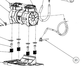 (conc. NL Intensity 10l) TUBING ASSEMBLY,VALVE BLOCK TU203-2