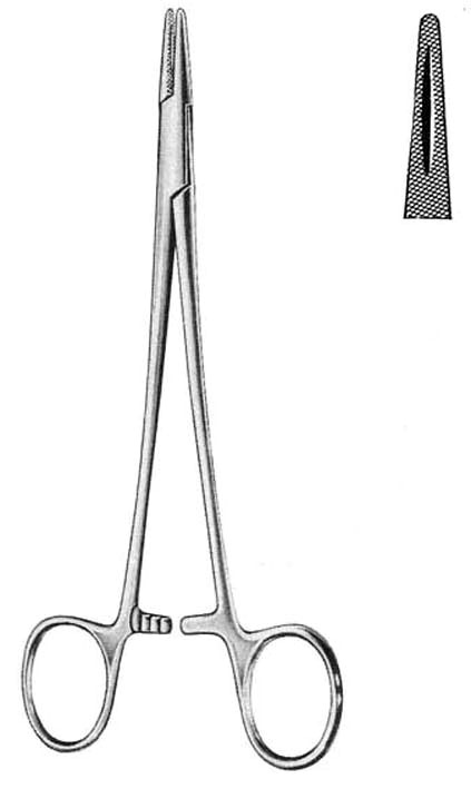 NEEDLE HOLDER, MAYO-HEGAR, HM, 26 cm 10-18-76