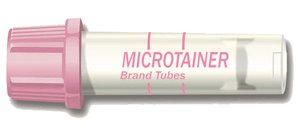 TUBE, CAPILLARY COLLECTION, no additive, red (Microtainer)