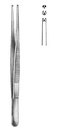 FORCEPS, TISSUE, STAND., 1x2 teeth, straight 25 cm, 06-05-25