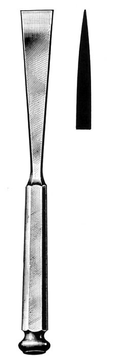 OSTEOTOME, STILLE, 20 cm, straight 10 mm 28-44-10