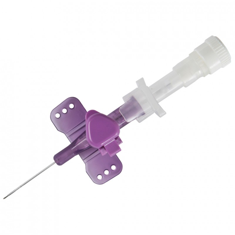 IV CATHETER, injection port, s.u. 26 G (0.6 x 19 mm) violet