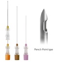 SPINAL NEEDLE, ANAESTHESIA, Luer, pencil, 25G x 90 mm, guide