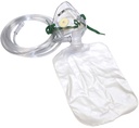 OXYGEN FACE MASK, non-rebreathing + tubing, paediatric