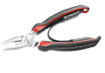 COMBINATION PLIERS, 185mm, sheathed, 187A.18CPE