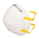 RESPIRATOR FFP3, valved, vertical fold, disposable