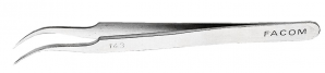 TWEEZERS curved, 114mm, high precision, 143