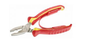 COMBINATION PLIERS, 185mm, insulat. 1000V, 187A.18VE