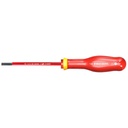 SCREWDRIVER slotted head, 4x100mm, ins. 1000V, AT4X100VE