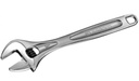 ADJUSTABLE WRENCH, chromed, 8", max 27mm, 206mm, 113A.8C