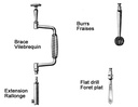 DRILL, CRANIAL, HUDSON, complete 57-60-00 + DRILL 57-60-34