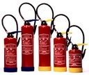 FIRE EXTINGUISHER powder, class ABC, 25kg, on trolley