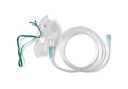 OXYGEN FACE MASK, simple, with tubing, paediatric size