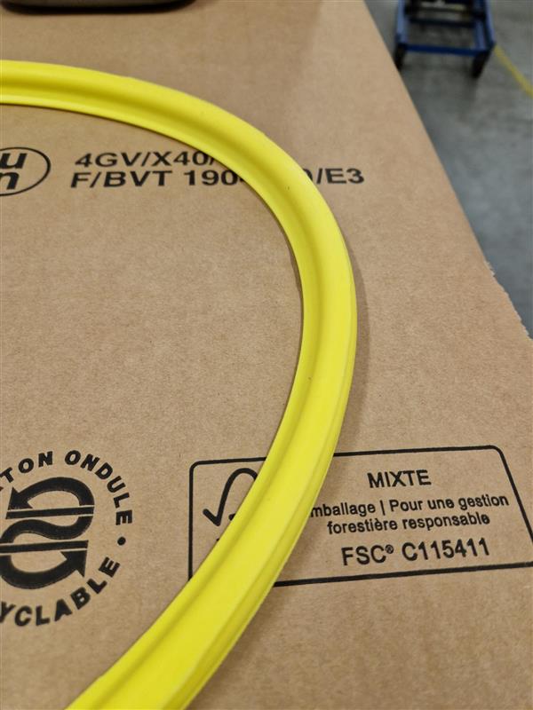 (autoclave TBM 90l) GASKET cover, lip Ø13mm L1170mm Aftech