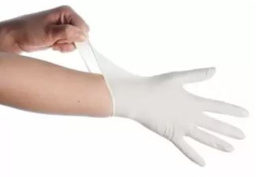 GLOVE, EXAMINATION, latex, s.u. non sterile, small