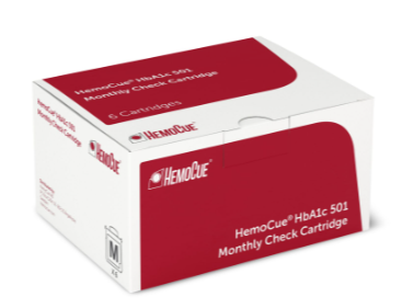 (HemoCue HbA1c) MONTHLY CHECK CARTRIDGE, 1piece, 405111