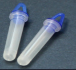 (Spotchem EZ) SAMPLE TUBE, PLAIN, with blue cap 6123