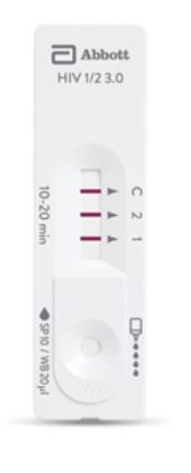 HIV 1+2 TEST, ser/pl/wb,1test(Bioline HIV ½ 3.0 03FK10)w/o A