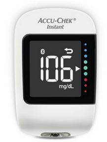 GLUCOMETER, blood glucose monitor (Accu-Chek Instant) mg/dl