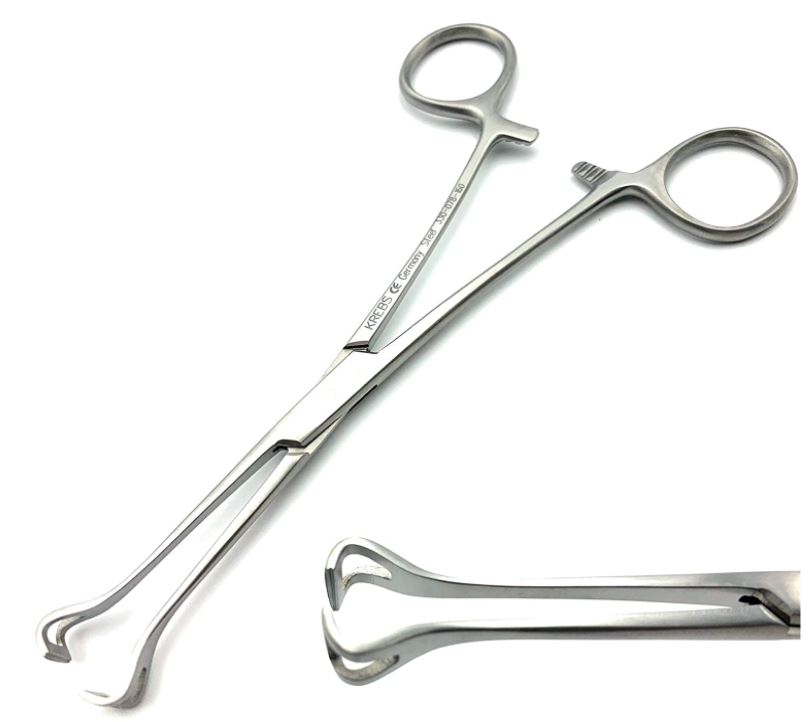 FORCEPS, INTESTINAL, BABCOCK-BABY, 16 cm 50-10-15