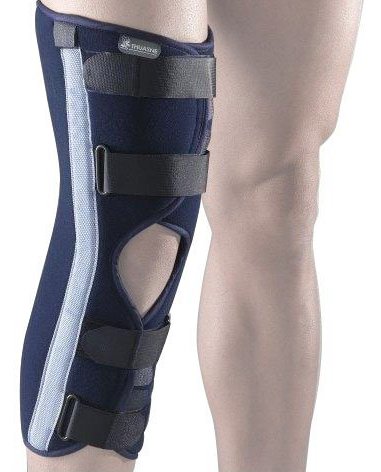 KNEE IMMOBILIZER (Zimmer splint), short length, 40 cm