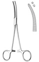 FORCEPS, HAEMOST. R-OCHSNER, 16 cm, curved 1x2teeth 16-13-16