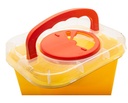 SHARPS CONTAINER, 4 l, plastic, s.u.