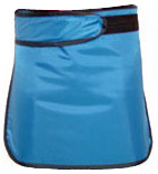 GONAD RADIATION SHIELDING APRON, 0.5 mm Pb equivalent, neon